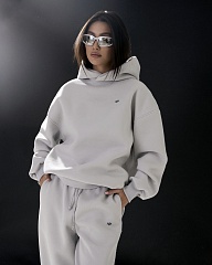 Костюм boyfrinds oversize, цвет пепел